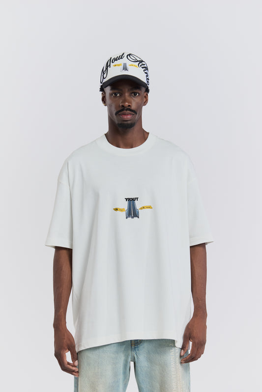 CAMISETA Y/OUT PASSEGER WHITE