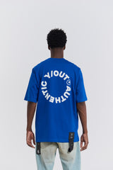 CAMISETA Y/OUT BOARDING AZUL