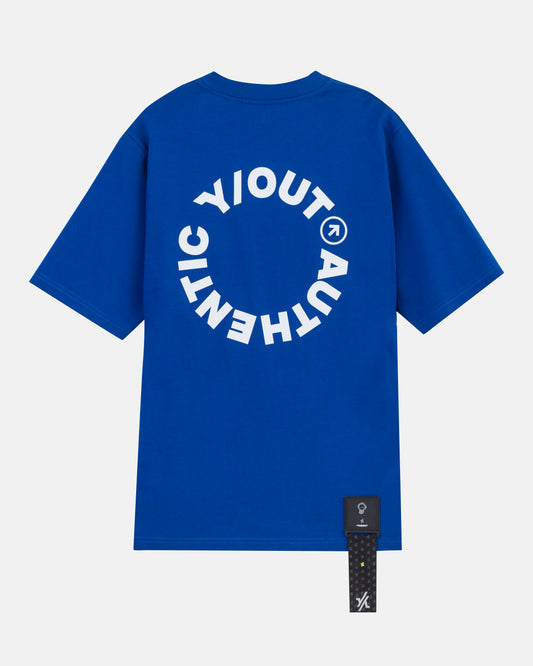 CAMISETA Y/OUT BOARDING AZUL