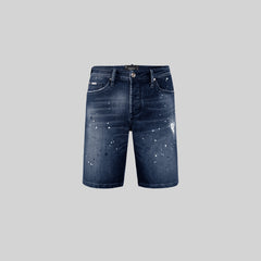 BERMUDA MONASTERY WHEELS DENIM SHOR AZUL