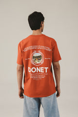 CAMISETA DONET PORTOFINO TERRACOTA