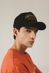 GORRA DONET STROKE BLACK ORANGE