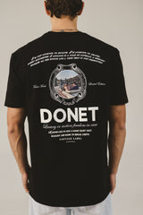 CAMISETA DONET PORTOFINO BLACK