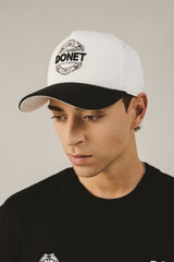 GORRA DONET AZZURRO MARFIL
