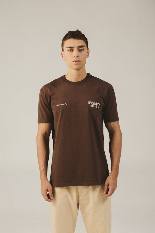 CAMISETA DONET DARSENA BROWN