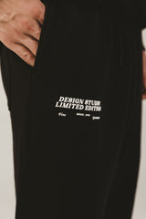 JOGGER DONET VELATO BLACK