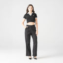 CROP TOP POLO MONASTERY WOMEN ELENTH BLACK