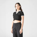 CROP TOP POLO MONASTERY WOMEN ELENTH BLACK