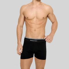 PACK BOXER MONASTERY MEN EXCELERO BLACK- WHITE- BLACK