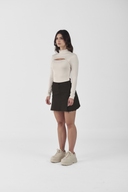 FALDA CLEMONT SPLENDENTE NEGRO