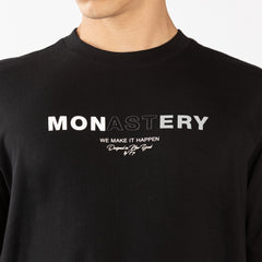 CAMISETA MONASTERY FOUR NEGRA