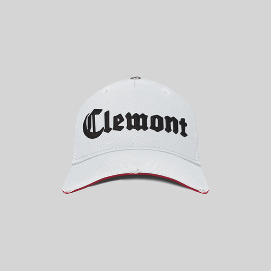 GORRA CLEMONT FRANCESCO  BLANCO NEGRO