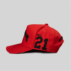 GORRA AP CROWN CHANTED ROJA