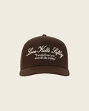 GORRA AP CROWN OBSIDIAN APA26126 CAFÉ