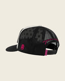 GORRA AP CROWN SPINE FLOWER APA26138 BLACK/WHITE