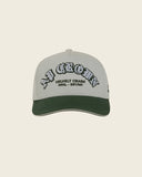 GORRA AP CROWN VANILLA APA26129 WHITE/VERDE