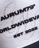 GORRA AURUM TRUCKER WORLDWIDEVAULT BLACK/WHITE