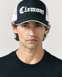 GORRA CLEMONT TRUCKER SPECCHIO BLACK WHITE 2