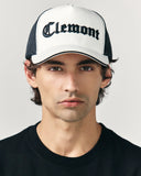 GORRA CLEMONT TRUCKER SPECCHIO WHITE BLACK 2