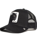 GORRA GOORIN TRUCKER 101-2450 PANTHER CUADRO BLANCO BLACK