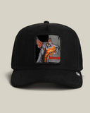 GORRA GOORIN TRUCKER BEWARE 101 2981 BLACK PERRO LETRA NARANJA 1.jpg