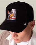 GORRA GOORIN TRUCKER BEWARE 101 2981 BLACK PERRO LETRA NARANJA 2.jpg
