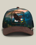 GORRA GOORIN TRUCKER FREEDOM 101 2702 VISERA CAFÉ FRENTE PAISAJE AGUILA 1.jpg