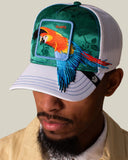 GORRA GOORIN TRUCKER GUAPO 101 2706 WHITE FRENTE VERDE GUACAMAYO 2.jpg