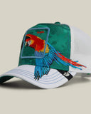 GORRA GOORIN TRUCKER GUAPO 101 2706 WHITE FRENTE VERDE GUACAMAYO 4.jpg
