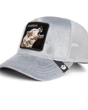 GORRA GOORIN TRUCKER VELOUR WOLF GLOSS GRIS 101-2348 MAVERICK