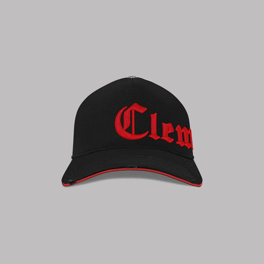 GORRA CLEMONT LERICI NEGRA - ROJO