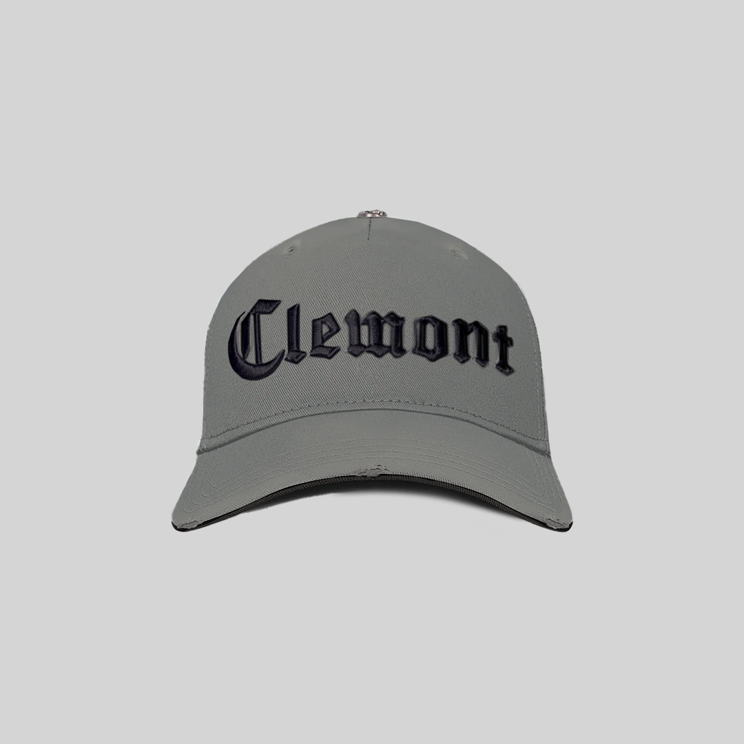 GORRA CLEMONT FRANCESCO  GRIS - NEGRA