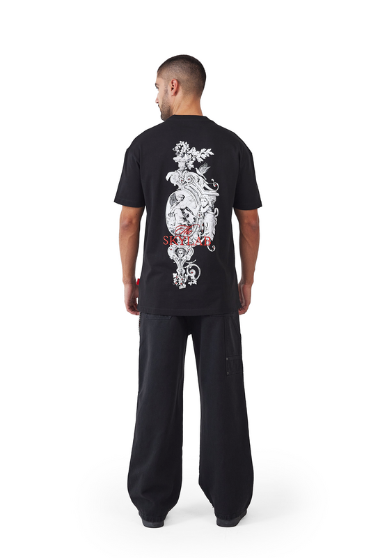 CAMISETA HOMBRE PAURA NEGRO