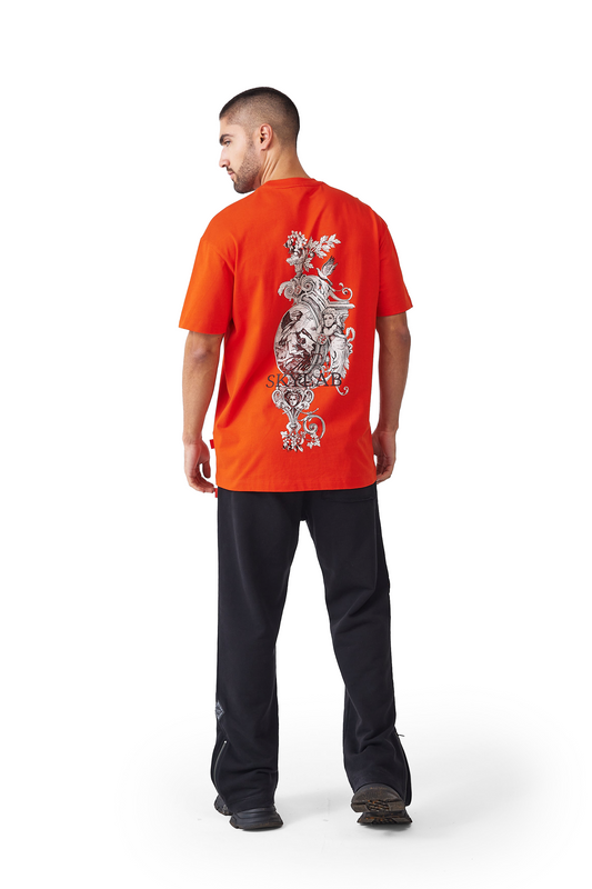 CAMISETA HOMBRE PAURA ROJO