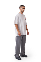 CAMISETA HOMBRE OVERSIZED DISORDINE GRIS