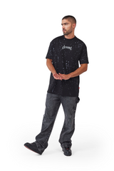 CAMISETA HOMBRE MACCHIA NEGRO