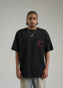 CAMISETAS AP CROWN VELVET APH26110 BLACK