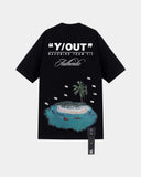 CAMISETA Y/OUT LAGO MS1119 BLACK
