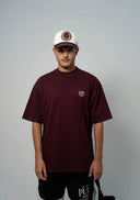 CAMISETA PURE OVERSIZED VARSOVIA PUR22101 VINOTINTO