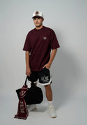 CAMISETA PURE OVERSIZED VARSOVIA PUR22101 VINOTINTO