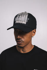 GORRA DONET REBORN BLACK WHITE