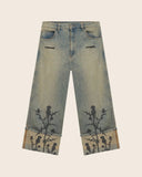 JEAN AP CROWN WOMEN RIOT APM26120 AZUL