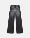 JEAN UNDERGOLD WOMEN LINE BASIC WIDE 32173 WASHED BLACK