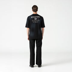 CAMISETA MONASTERY LOAN OVERSIZED BLACK
