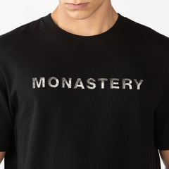 CAMISETA MONASTERY MARBRER NEGRA