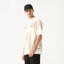 CAMISETA MONASTERY LOAN OVERSIZED WHITE GREY