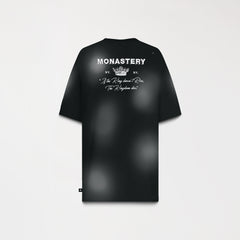 CAMISETA MONASTERY LOAN OVERSIZED BLACK