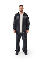 HOODIE HOMBRE MALEVOLO NEGRO CLEMONT