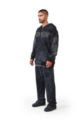 HOODIE HOMBRE MALEVOLO NEGRO CLEMONT