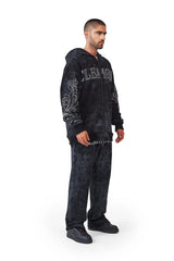 HOODIE HOMBRE MALEVOLO NEGRO CLEMONT